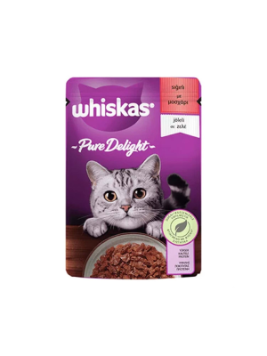 WHİSKAS POUCH PURE DELİGHT SIĞIR ETLİ 85 GR
